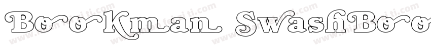 Bookman SwashBookman字体转换